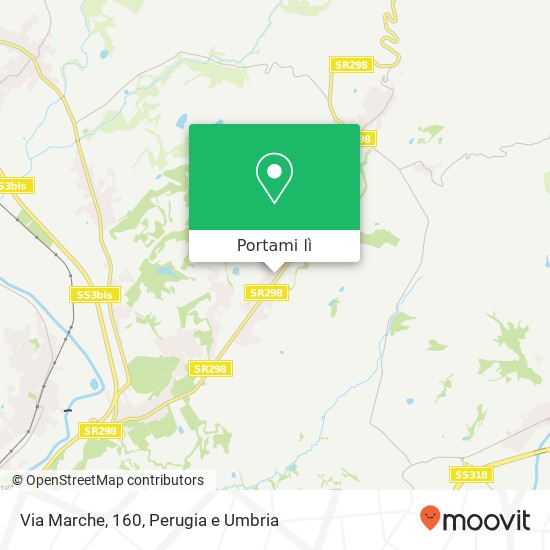Mappa Via Marche, 160