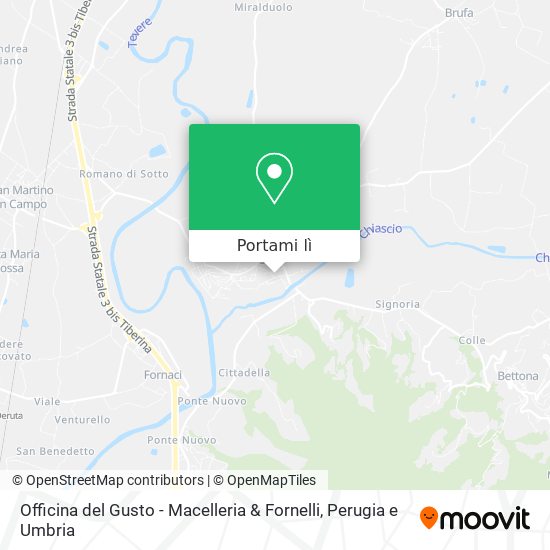 Mappa Officina del Gusto - Macelleria & Fornelli