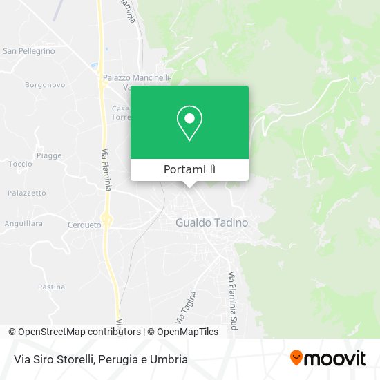 Mappa Via Siro Storelli