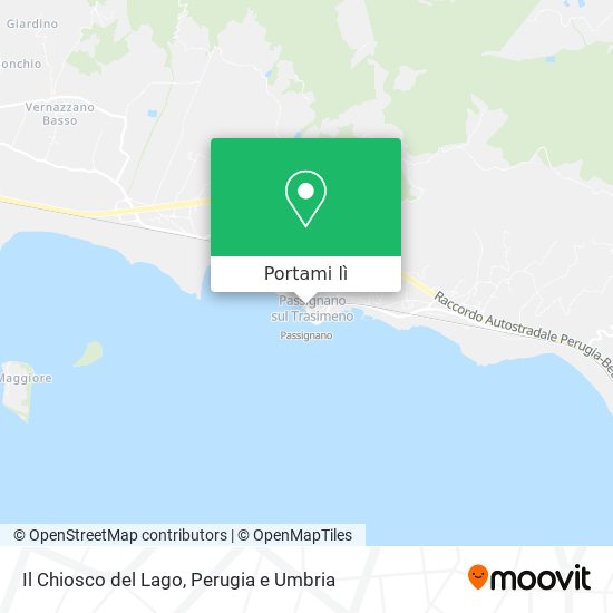 Mappa Il Chiosco del Lago