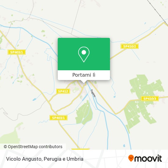 Mappa Vicolo Angusto