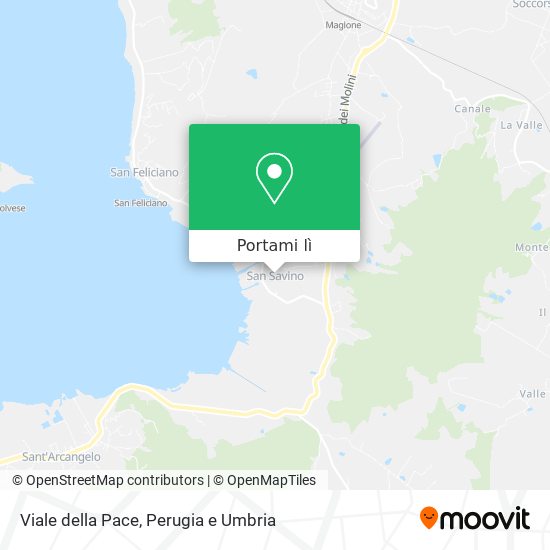 Mappa Viale della Pace