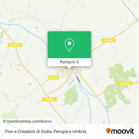 Mappa Fiori e Creazioni di Giulia