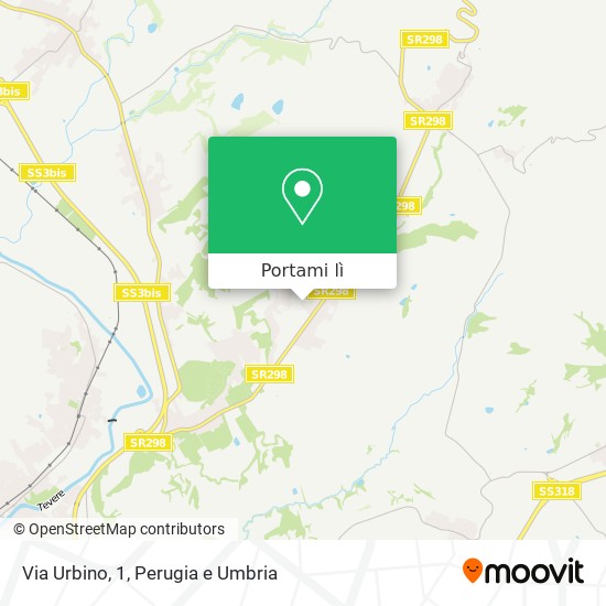 Mappa Via Urbino, 1