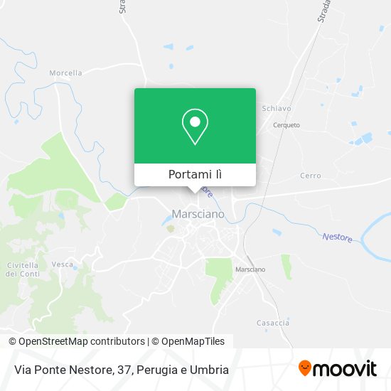 Mappa Via Ponte Nestore, 37