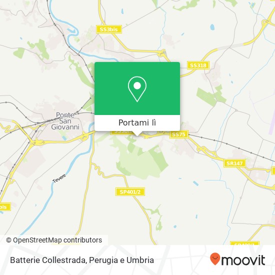 Mappa Batterie Collestrada