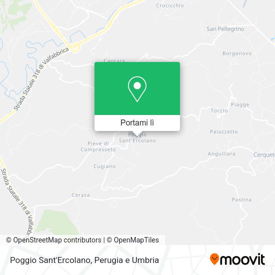 Mappa Poggio Sant'Ercolano