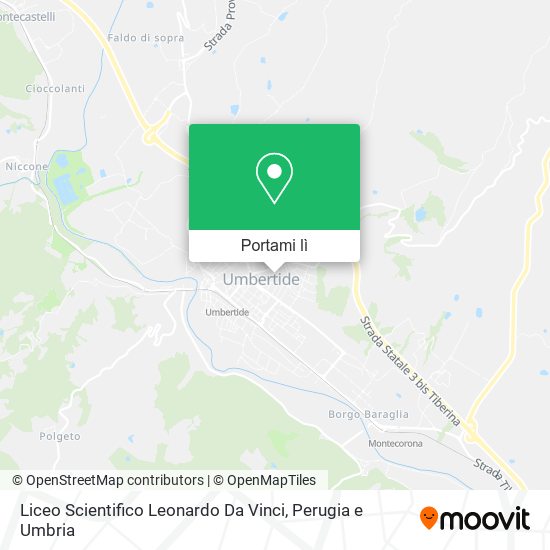 Mappa Liceo Scientifico Leonardo Da Vinci