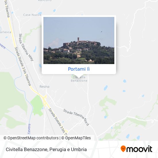 Mappa Civitella Benazzone