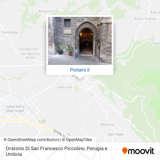 Mappa Oratorio Di San Francesco Piccolino