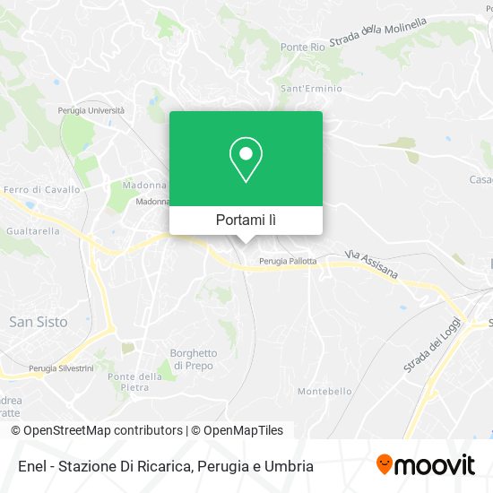 Mappa Enel - Stazione Di Ricarica