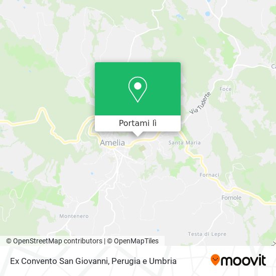 Mappa Ex Convento San Giovanni