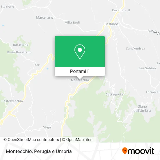 Mappa Montecchio