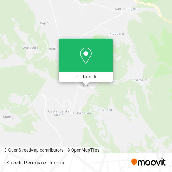 Mappa Savelli