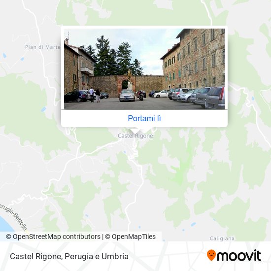 Mappa Castel Rigone