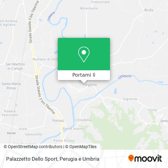 Mappa Palazzetto Dello Sport