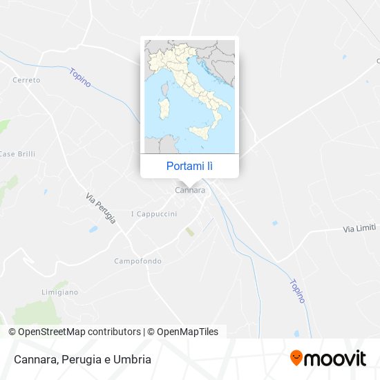 Mappa Cannara