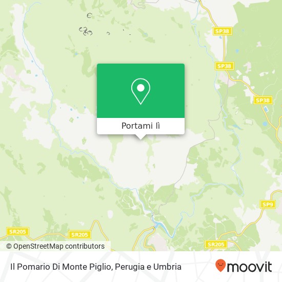 Mappa Il Pomario Di Monte Piglio