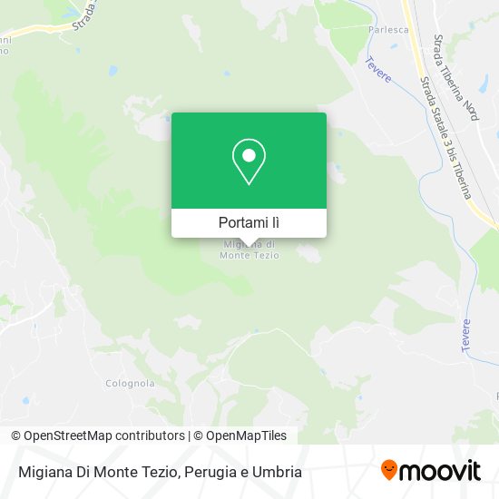 Mappa Migiana Di Monte Tezio