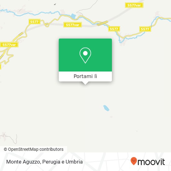 Mappa Monte Aguzzo