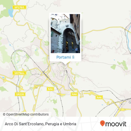 Mappa Arco Di Sant'Ercolano