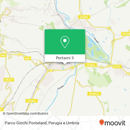 Mappa Parco Giochi Ponteland