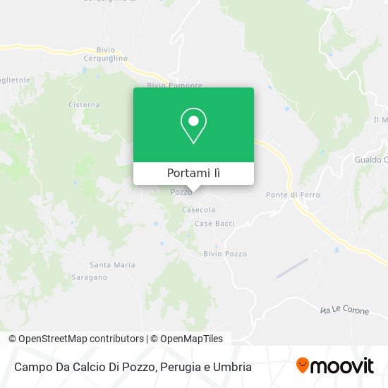 Mappa Campo Da Calcio Di Pozzo