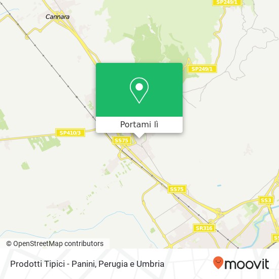 Mappa Prodotti Tipici - Panini