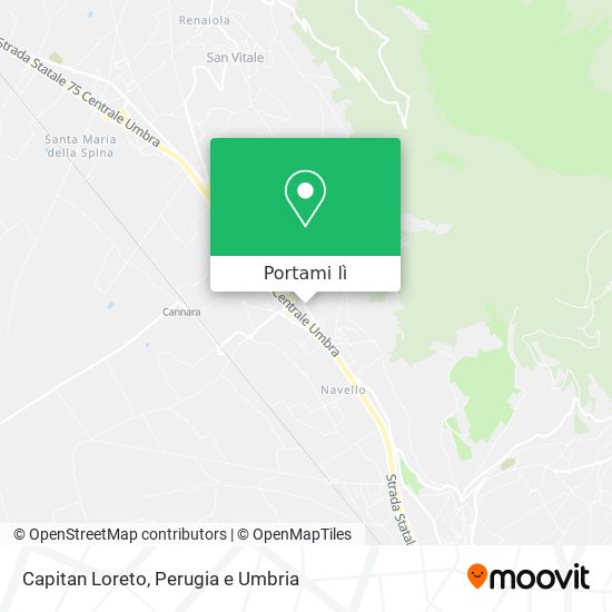 Mappa Capitan Loreto