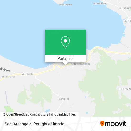 Mappa Sant'Arcangelo