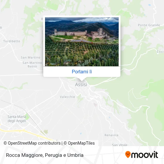 Mappa Rocca Maggiore