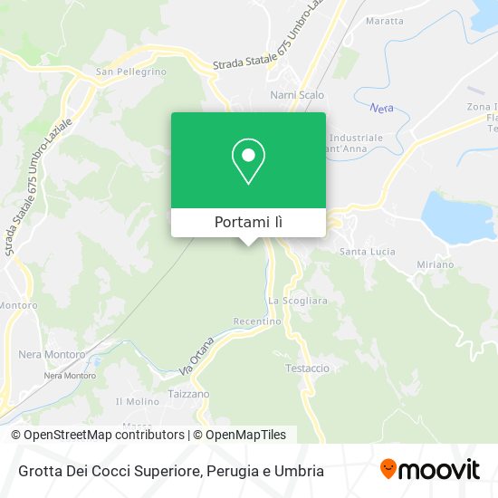 Mappa Grotta Dei Cocci Superiore