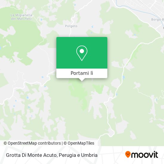 Mappa Grotta Di Monte Acuto