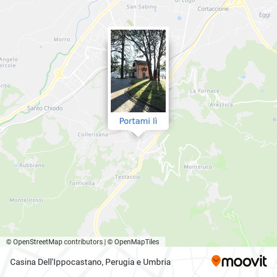 Mappa Casina Dell'Ippocastano