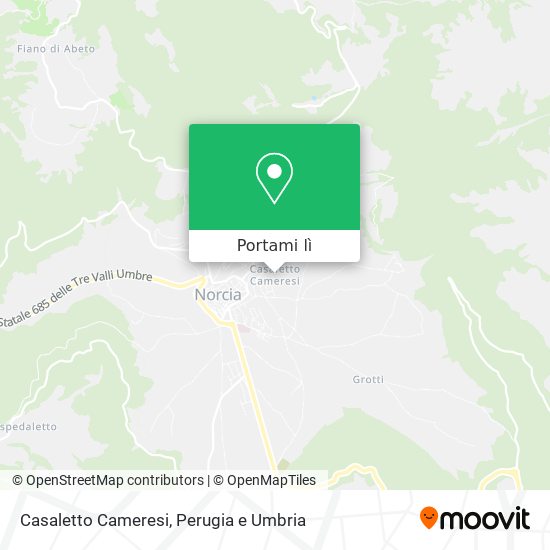 Mappa Casaletto Cameresi