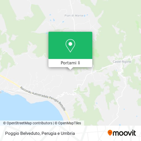 Mappa Poggio Belveduto