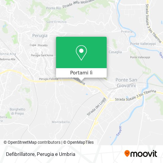 Mappa Defibrillatore