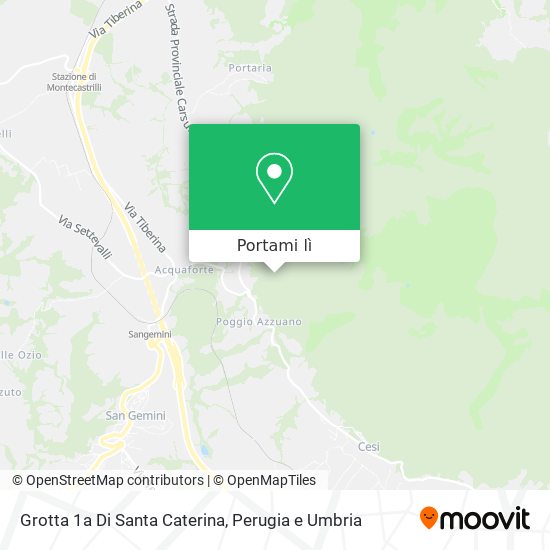 Mappa Grotta 1a Di Santa Caterina