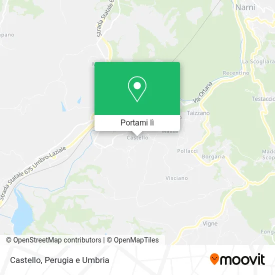 Mappa Castello