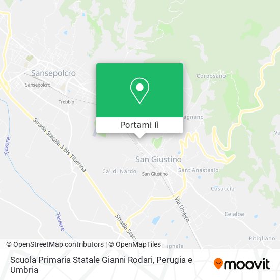 Mappa Scuola Primaria Statale Gianni Rodari