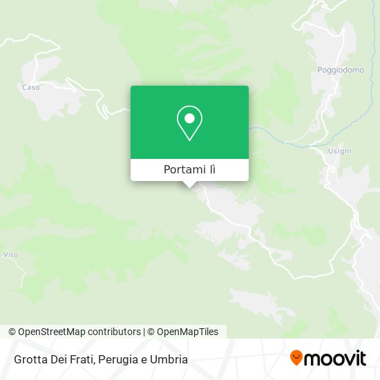 Mappa Grotta Dei Frati