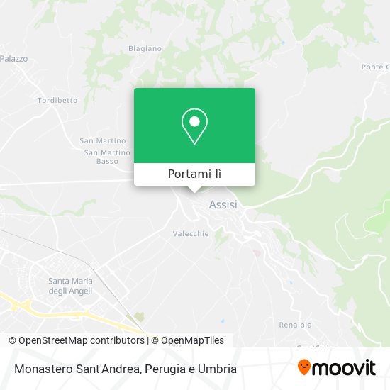 Mappa Monastero Sant'Andrea