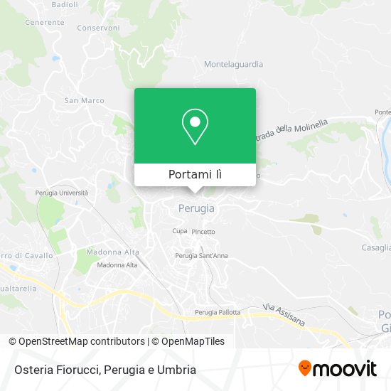 Mappa Osteria Fiorucci