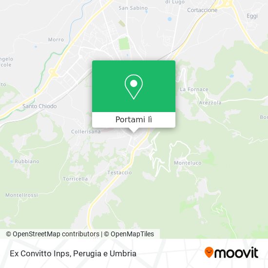 Mappa Ex Convitto Inps