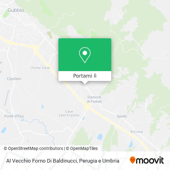 Mappa Al Vecchio Forno Di Baldinucci
