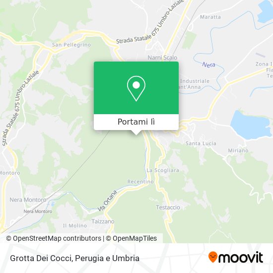 Mappa Grotta Dei Cocci