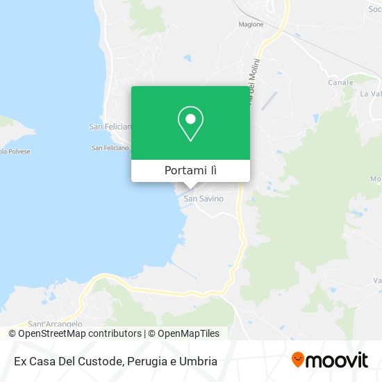 Mappa Ex Casa Del Custode