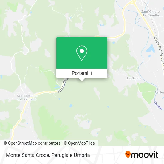 Mappa Monte Santa Croce