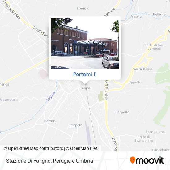 Mappa Stazione Di Foligno