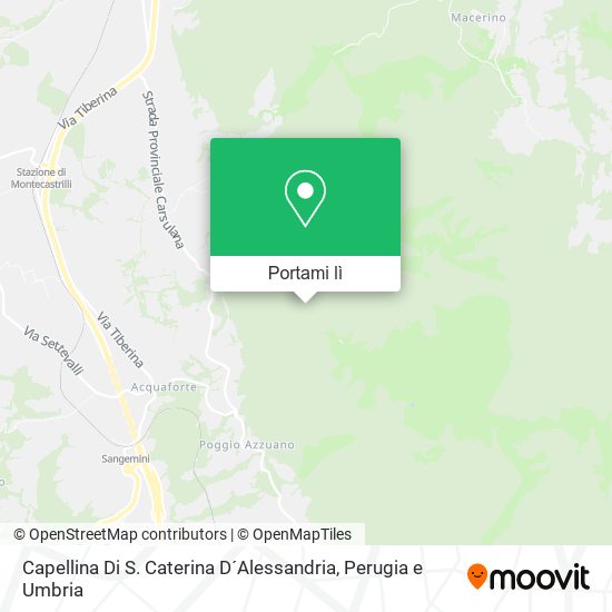 Mappa Capellina Di S. Caterina D´Alessandria